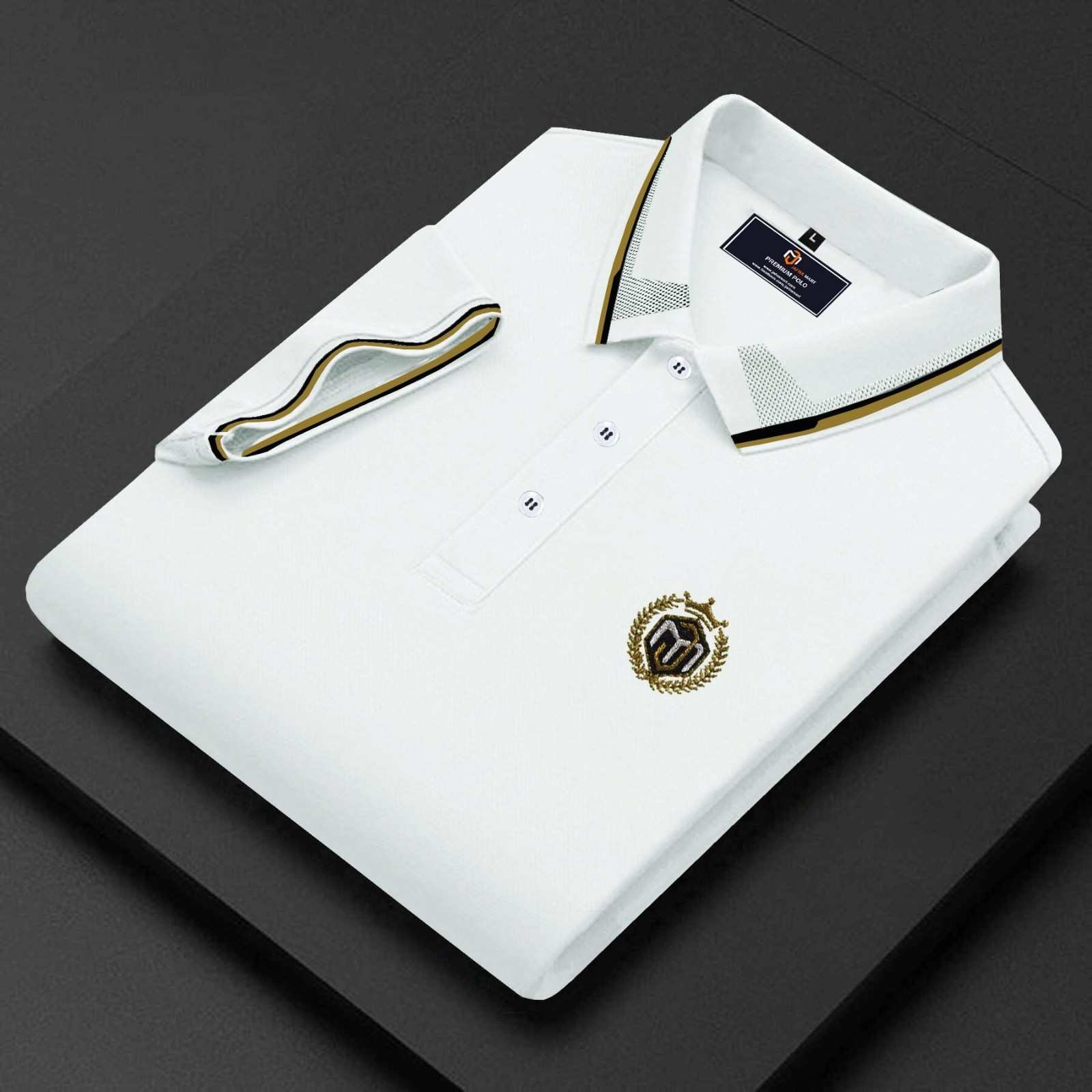 Premium Quality Polo T-Shirt For Men - 1W