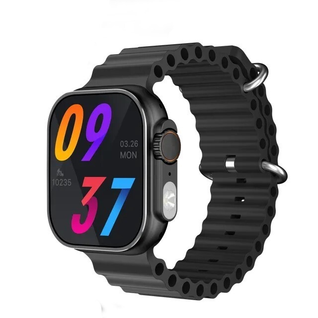 NEW A30 Ultra 2 Three Straps Amoled Display Wireless Charging Bluetooth Calling Finger Control Multi-Functional Smartwatch